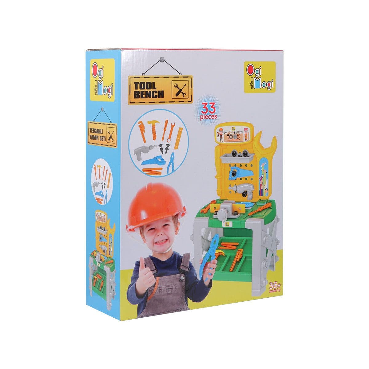 image-Ogi Mogi Toys Kinder Werkbank Spielzeug ab 3 Jahren