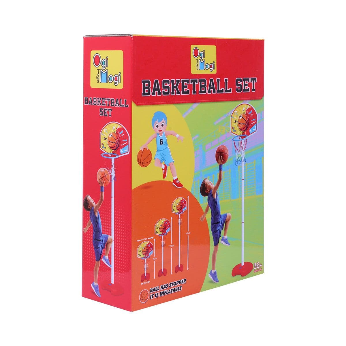 image-Ogi Mogi Toys Kids Basketballkorb