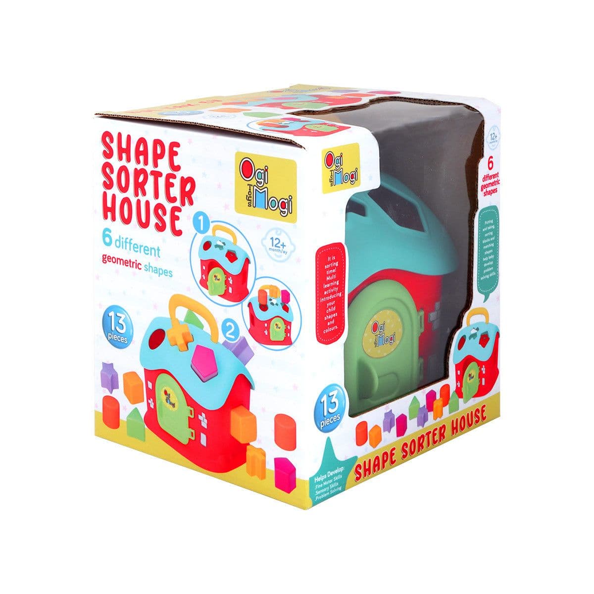 image-Ogi Mogi Toys Formensortierspiel Spielzeug ab 12 Monate