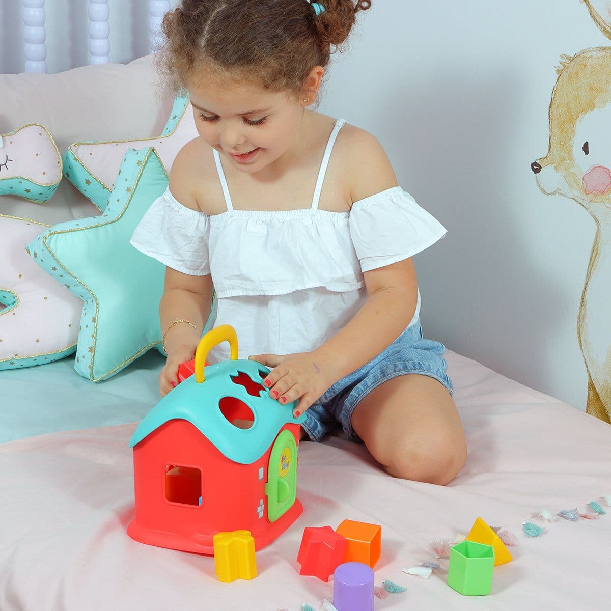 image-Ogi Mogi Toys Formensortierspiel Spielzeug ab 12 Monate