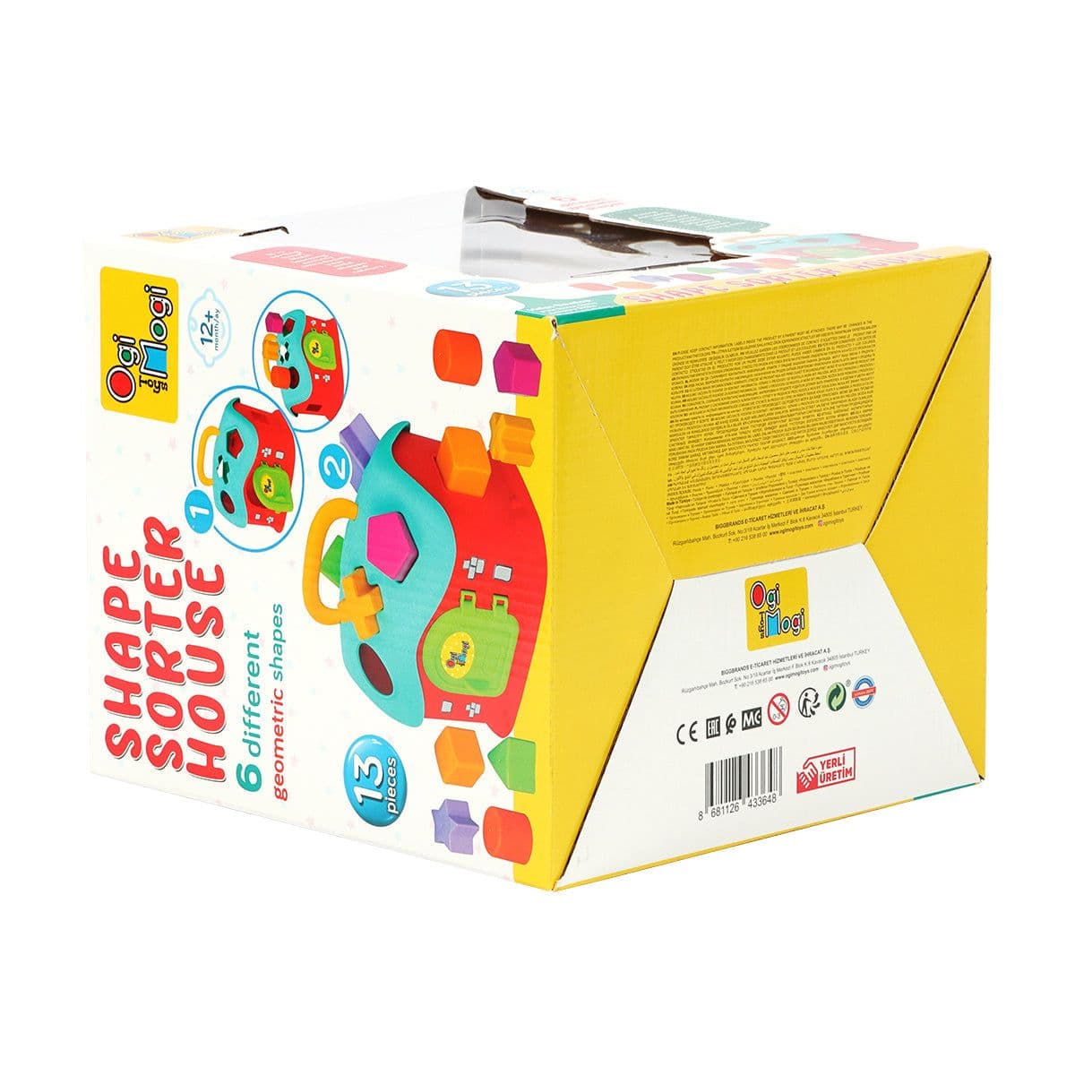 image-Ogi Mogi Toys Formensortierspiel Spielzeug ab 12 Monate