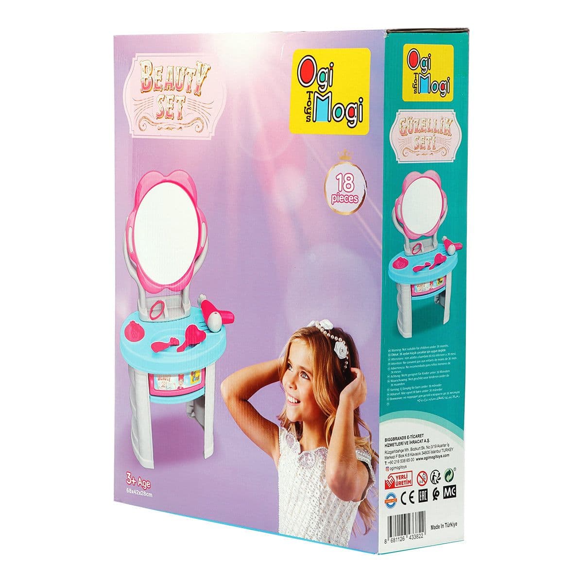 image-Ogi Mogi Toys Friseur Set Spielzeug ab 3 Jahre