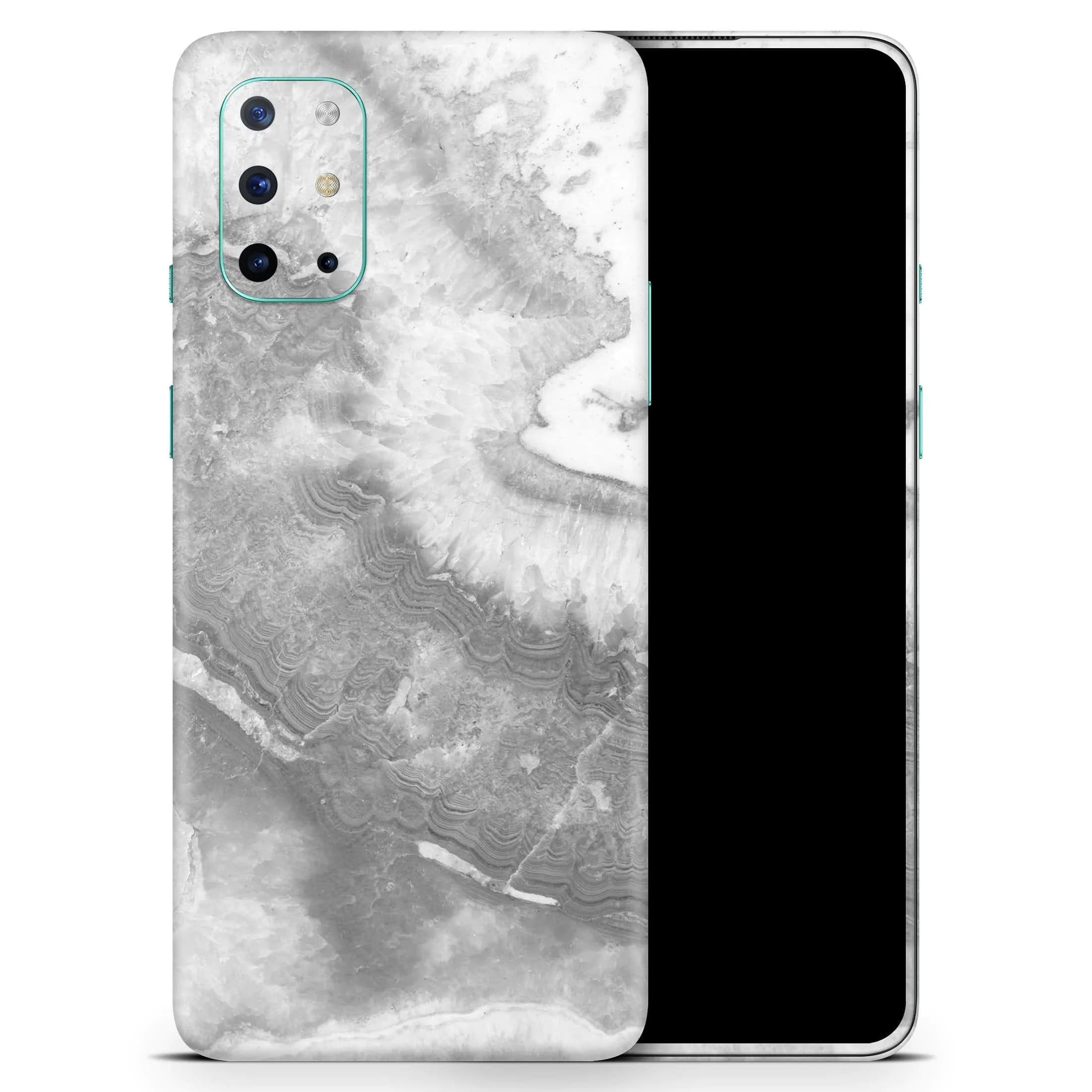 image-Gray Slate Marble V26 - Full Body Skin Decal Wrap Kit for OnePlus