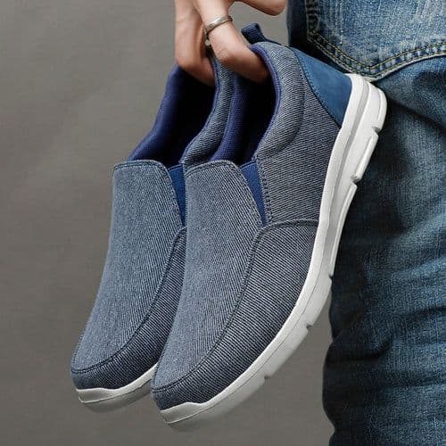image-Mens Breathable Walking Sneakers