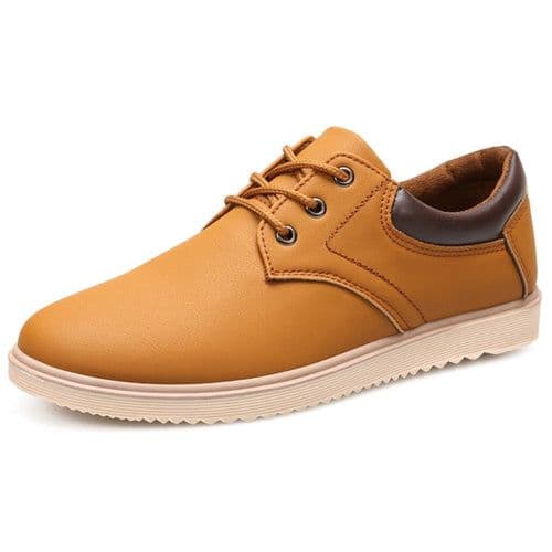 image-Mens Casual Flat Oxford Sneakers