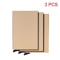 image-Rfid Smart Wallet Card Holder Metal Thin Slim Men Women Wallets Pop Up Minimalist Wallet Small Black Purse Vallet Walets for Men