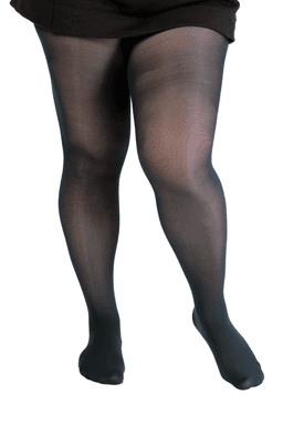 image-OPAQUE plus size green tights for women