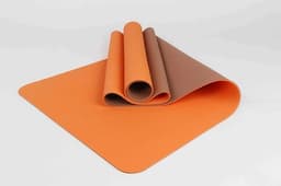 image-2-Tone TPE Yoga Mat 24" x 68" x 4mm Non-Slip