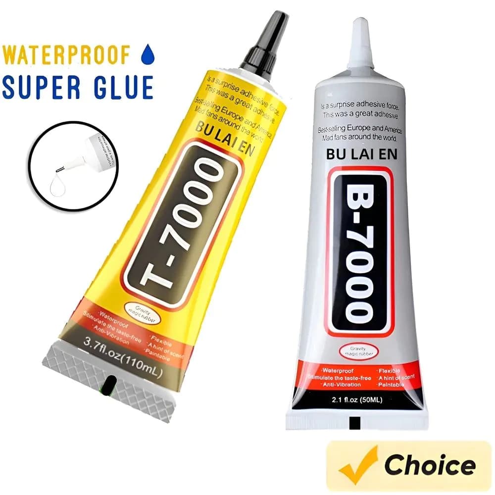 image-15ML 50ML 110ML B-7000 Clear Contact Phone Repair Adhesive Universal Glass Plastic DIY Glue T7000 with Precision Applicator Glue
