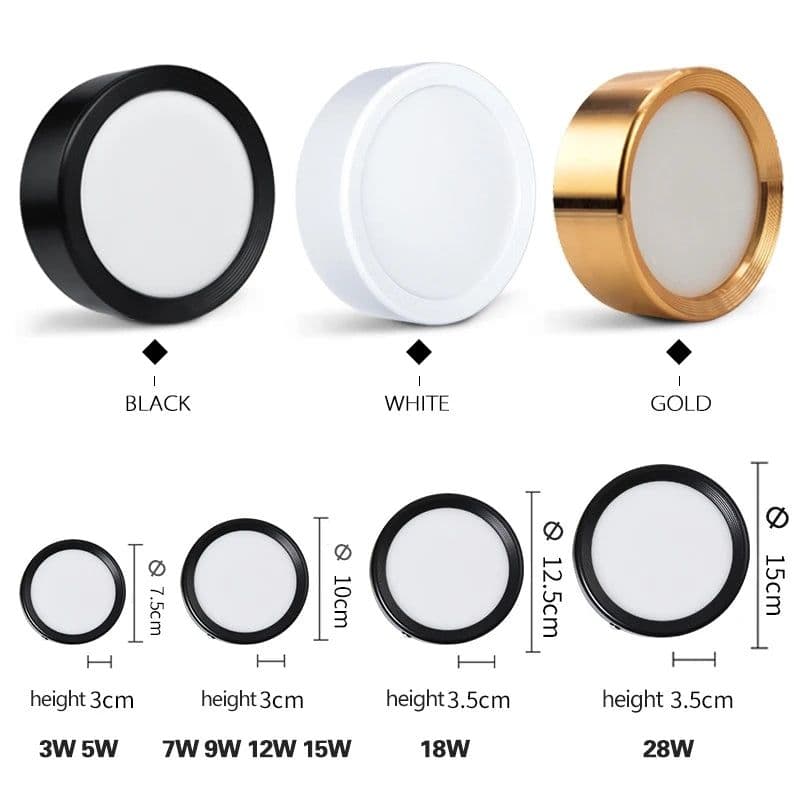 image-12V LED downlight 5W 7W 9W 12W Ceiling Lamps Safety Voltage Ultra Thin Driverless led spot lights Ceiling Fixtures Lighting