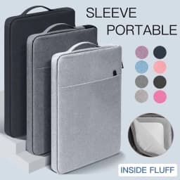 image-Laptop Sleeve Handbag Case for HP 13.3" 13.5" 14" 15.6" 16" Waterproof zipper Portable Notebook Cover for HP 11.6" 12.5" Bag