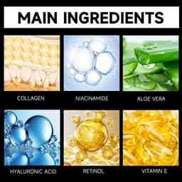 image- 250g Men's Firming Lifting Neck and Face Moisturizing Cream with Retinol Refreshing and Hydrating Improves Skin Elasticity 