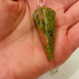 image-Pendule en Unakite
