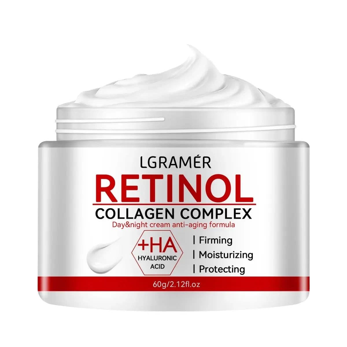 image-Retinol Lifting Firming Cream Collagen Smooth wrinkles Face Cream For Moisturizer Whitening Brighten Skin Products