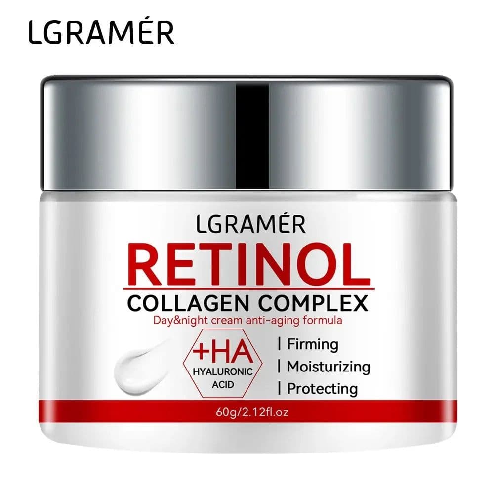 image-Retinol Lifting Firming Cream Collagen Smooth wrinkles Face Cream For Moisturizer Whitening Brighten Skin Products