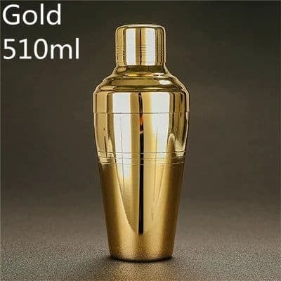 image-Stainless Steel Cocktail Boston Bar Shaker: 2-piece Set: 18oz Unweighted & 28oz