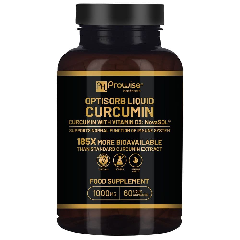 image-Optisorb Liquid Curcumin with Vitamin D - 60 Liqcaps
