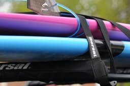 image-Dorsal Tie Down Straps for Roof Rack Pads Crossbars - Pack of 2 holds