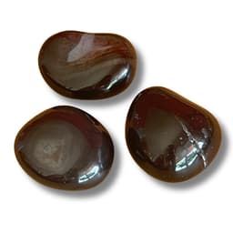 image-Pierre roulée "Force Silencieuse" en Agate Noire