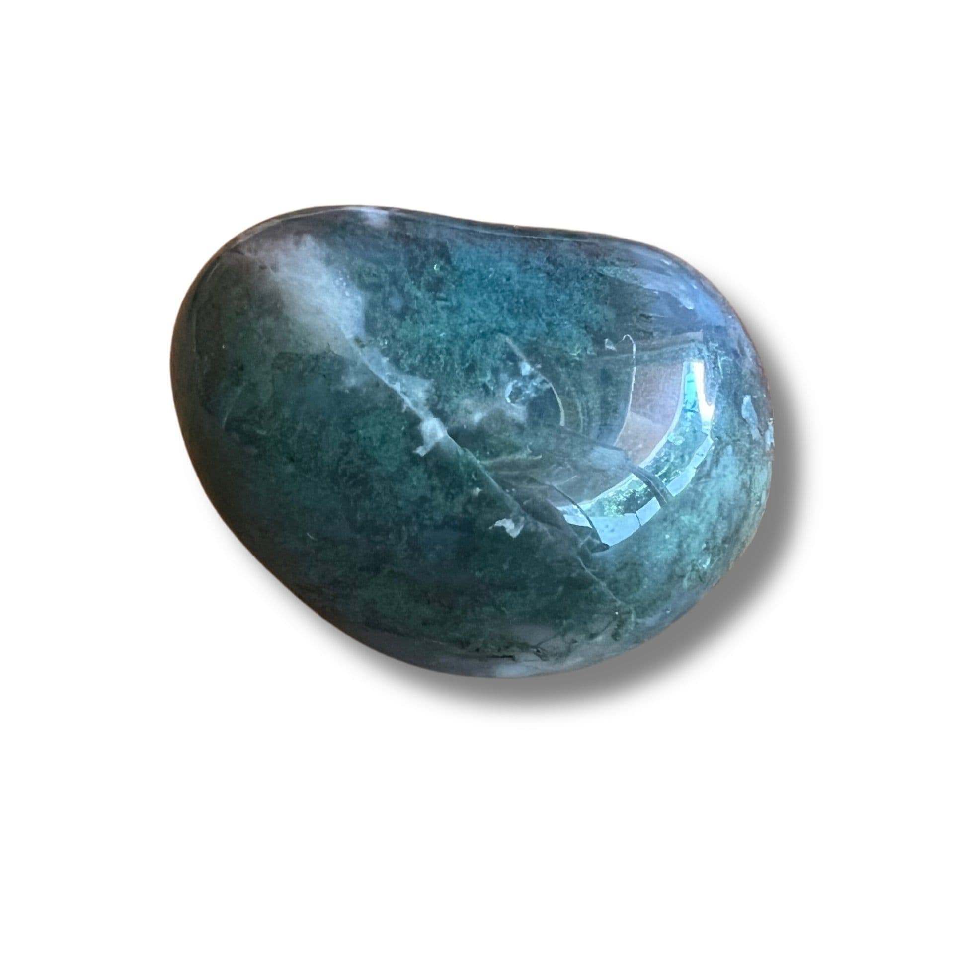 image-Pierre roulée "Calme et Opulence" en Agate Mousse