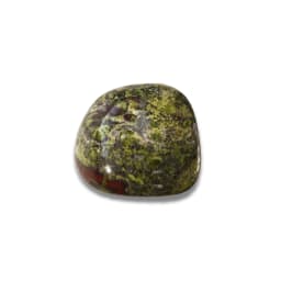 image-Pierre roulée "Spiritualité Ancrée" en Héliotrope (Bloodstone)