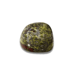 image-Pierre roulée "Spiritualité Ancrée" en Héliotrope (Bloodstone)