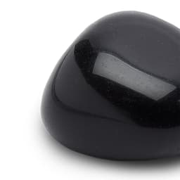 image-Pierre roulée “Vérité” en Obsidienne Noire