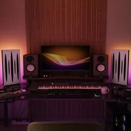 image-RGB Lamp & LED Stand | Desktop & Gaming Room Light