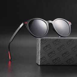 image-New trend glasses men sunglasses TR90 polarized sunglasses 1.1MM lenses European and American outdoor mirrors