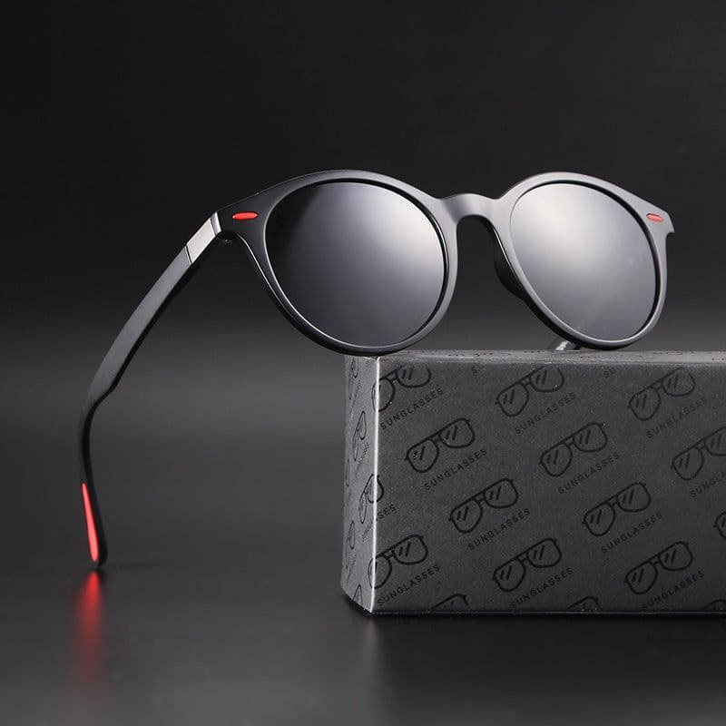 image-New trend glasses men sunglasses TR90 polarized sunglasses 1.1MM lenses European and American outdoor mirrors