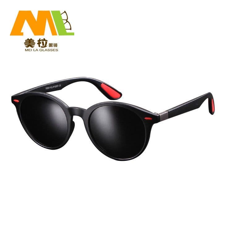 image-New trend glasses men sunglasses TR90 polarized sunglasses 1.1MM lenses European and American outdoor mirrors