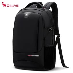 image-OIWAS Travel Multifunction Backpack Fashion Zipper Open Bag Men's Backpack Laptop High Quality Male Women Business Classic Bags