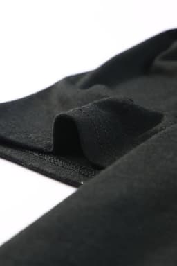 image-Black Plus Size Square Neck Ruched Shoulder Short Sleeve Top