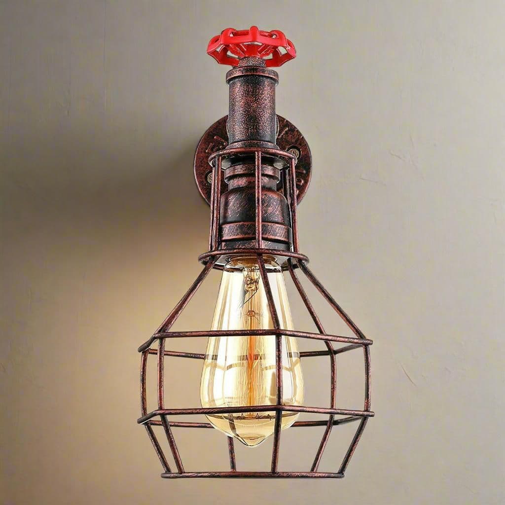 image-Wall Lights Metal Waterpipe Vintage Modern Industrial Rustic Steampunk UK~2169