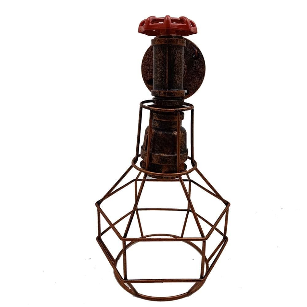 image-Wall Lights Metal Waterpipe Vintage Modern Industrial Rustic Steampunk UK~2169
