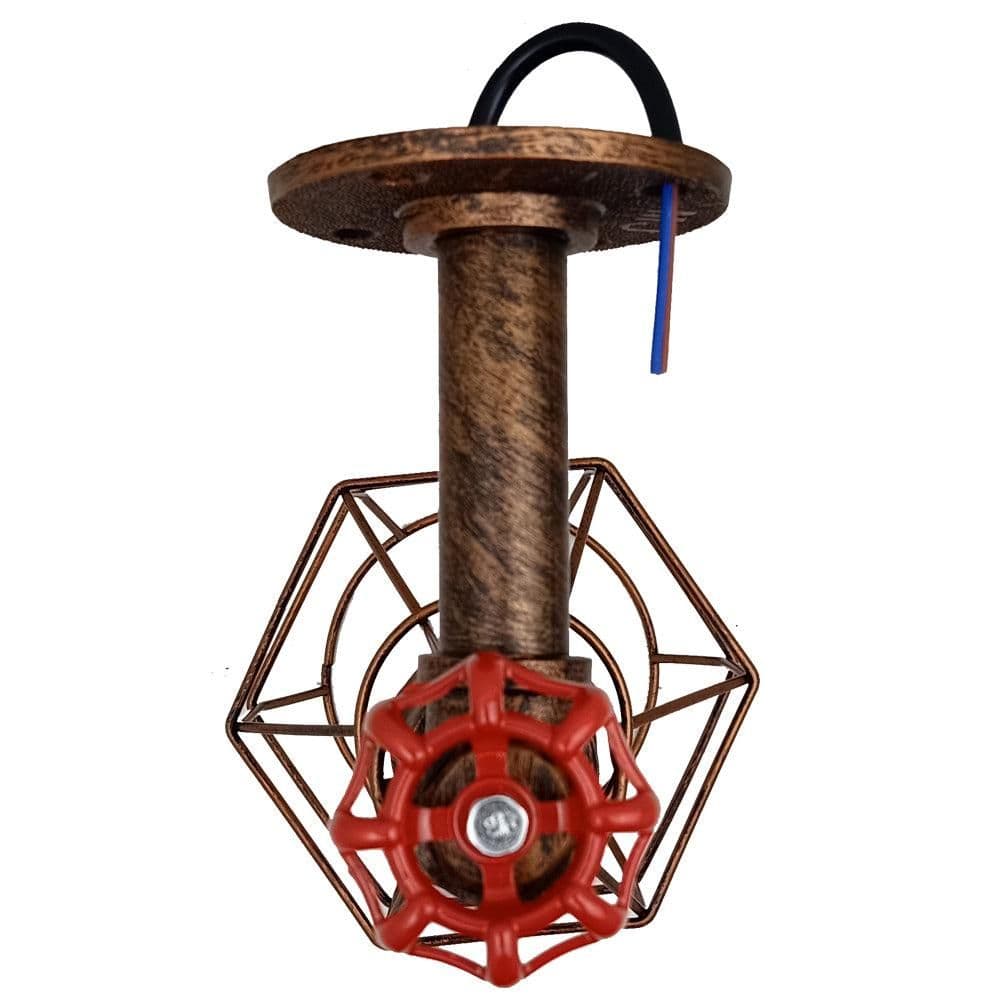 image-Wall Lights Metal Waterpipe Vintage Modern Industrial Rustic Steampunk UK~2169
