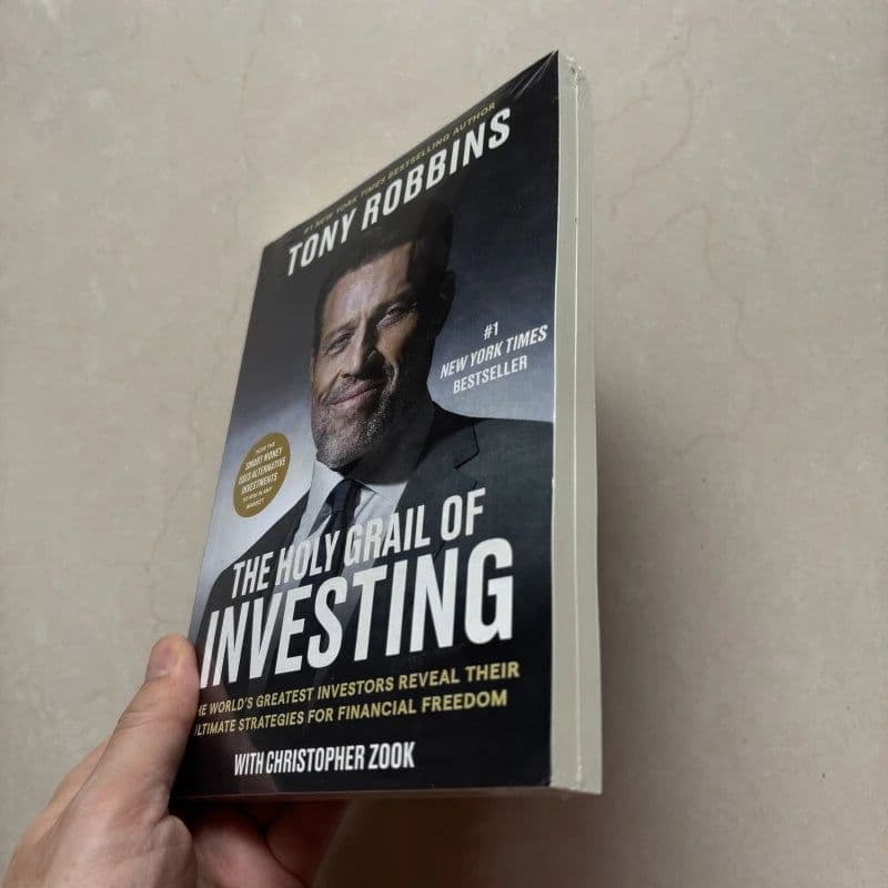 image-The Holy Grail of Investing By Tony Robbins Paperback Book in English