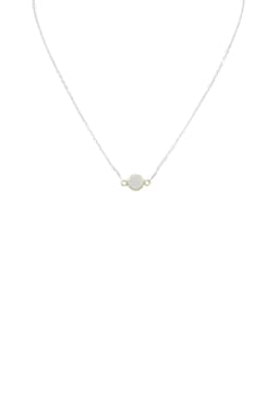 image-Mrs. Parker Necklace in White Druzy