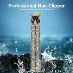 image-Retro T9 Original Haircutting Machine Set Jackets Trimmer Men's Electric Shaver Male Lence Pro Barber Shaver for Sensitive Areas
