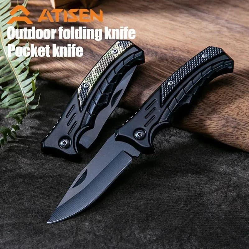 image-Stainless Steel Folding Knife Fillet Knife fishing boat fishing accessories with PP Handle Easy To Carry Camping Meat Cutting