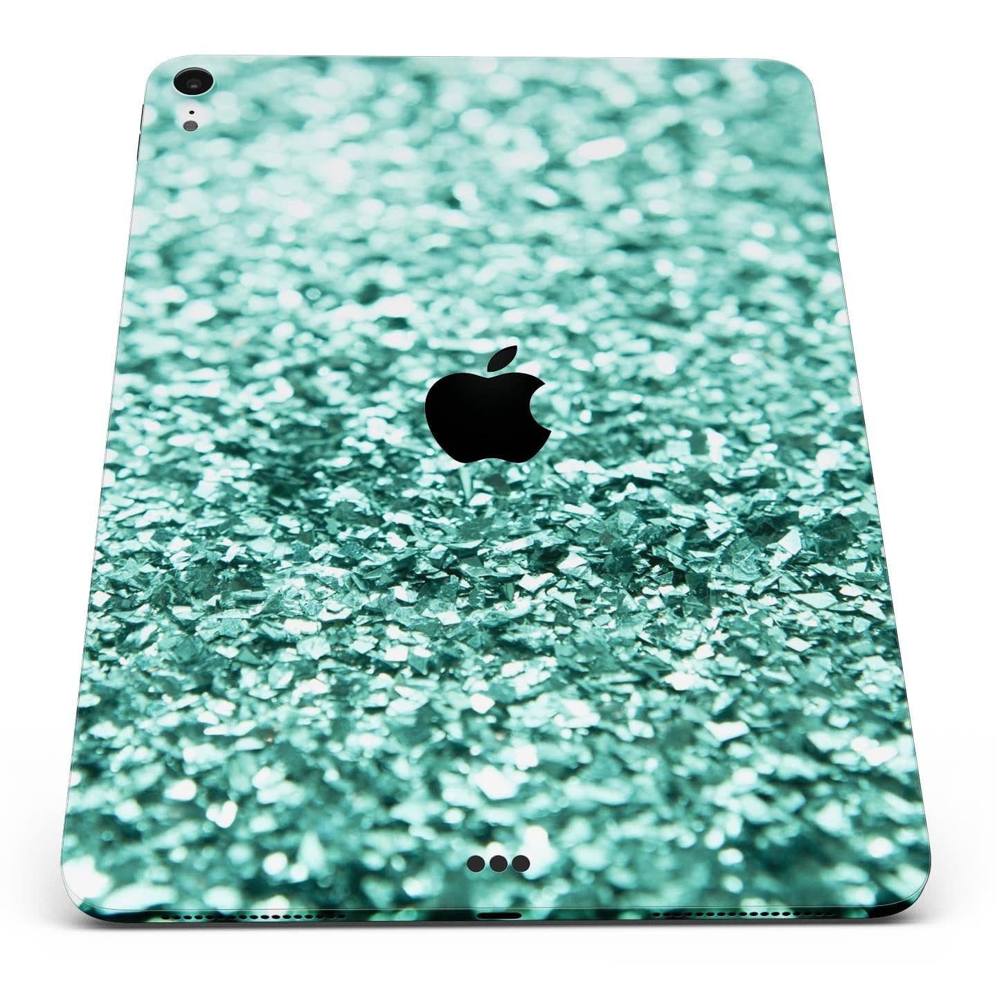 image-Aqua Green Glimmer - Full Body Skin Decal for the Apple iPad Pro