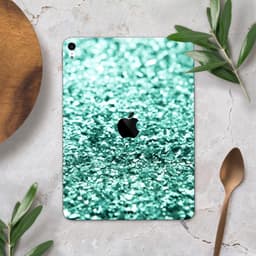 image-Aqua Green Glimmer - Full Body Skin Decal for the Apple iPad Pro