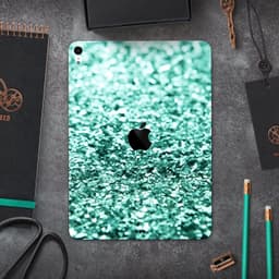 image-Aqua Green Glimmer - Full Body Skin Decal for the Apple iPad Pro