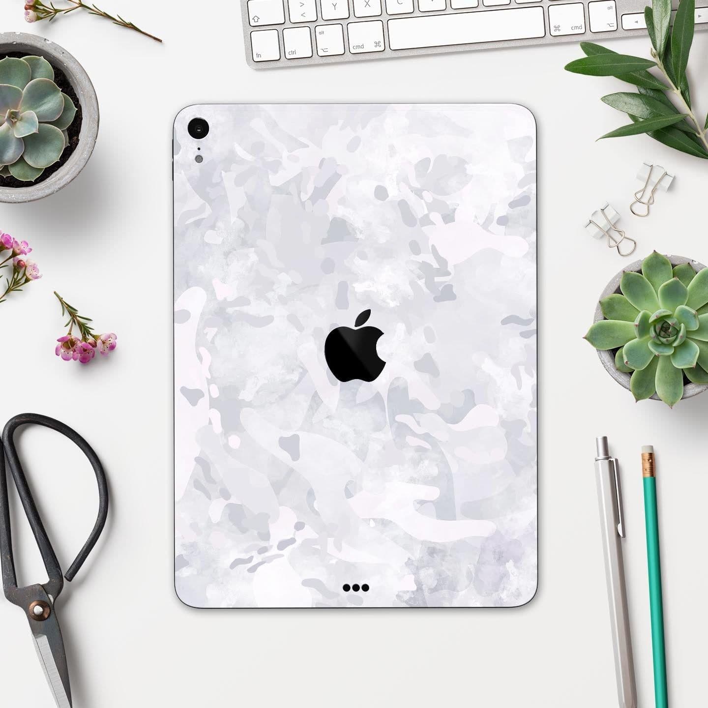 image-Desert Winter Camouflage V3 - Full Body Skin Decal for the Apple iPad