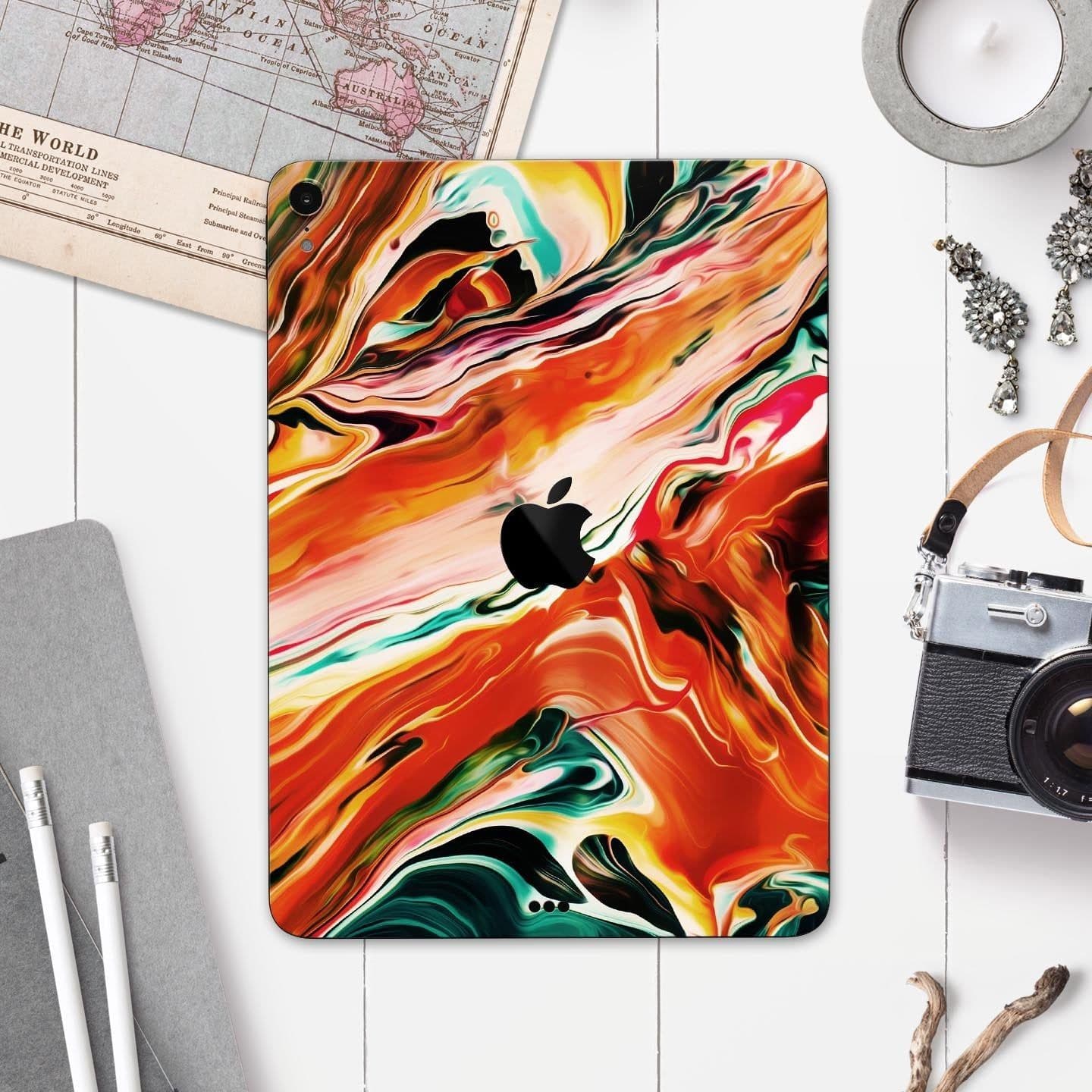 image-Blurred Abstract Flow V26 - Full Body Skin Decal for the Apple iPad