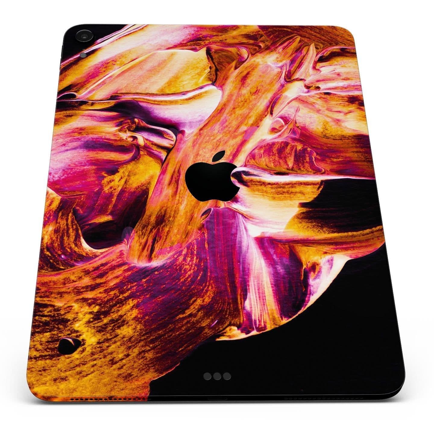 image-Liquid Abstract Paint V47 - Full Body Skin Decal for the Apple iPad