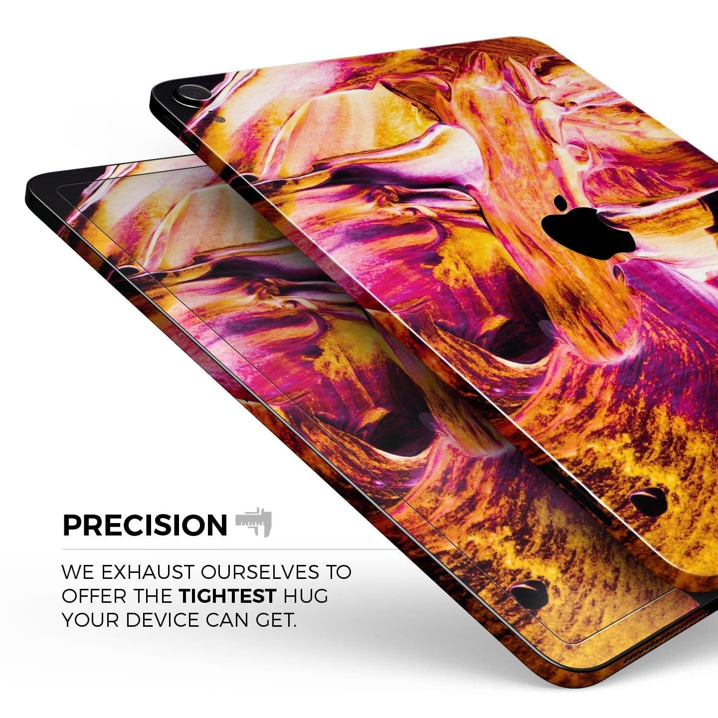 image-Liquid Abstract Paint V47 - Full Body Skin Decal for the Apple iPad