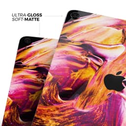 image-Liquid Abstract Paint V47 - Full Body Skin Decal for the Apple iPad