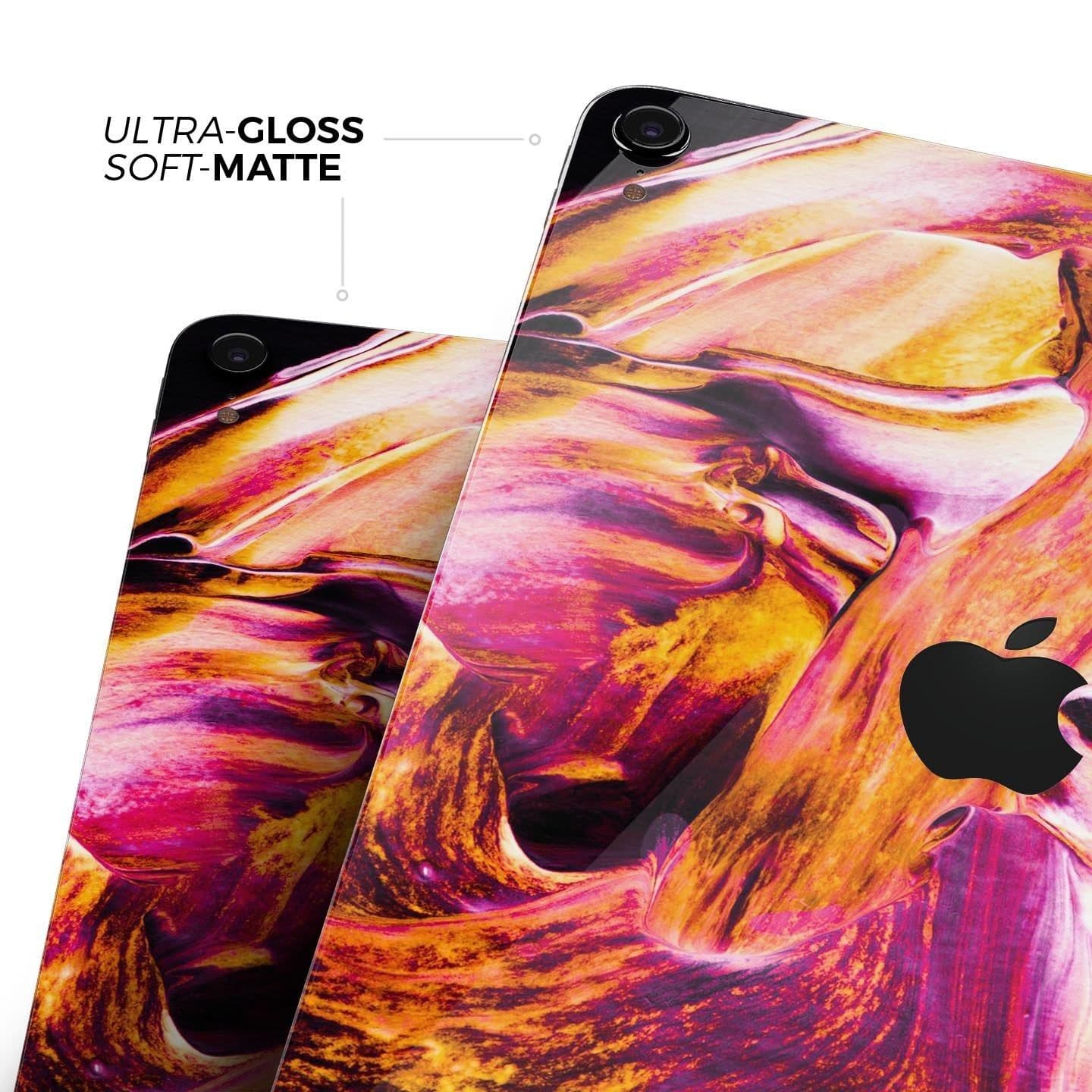 image-Liquid Abstract Paint V47 - Full Body Skin Decal for the Apple iPad