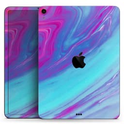 image-Marbleized Pink Ocean Blue v32 - Full Body Skin Decal for the Apple